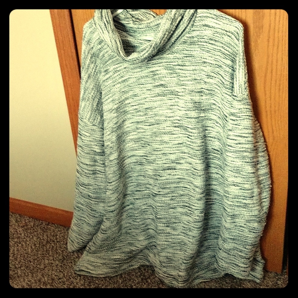 Cowl neck sweater